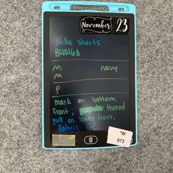 Nike Tennis Short Mens M Medium Navy Court Dry Dri Fit Drawstring Elastic Waist - Picture 12 of 13